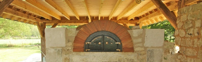 Construction d’un four à bois